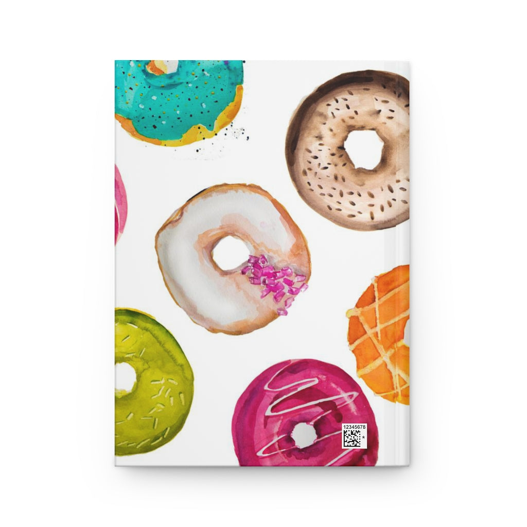 Donuts Notebook Hardcover Journal Matte