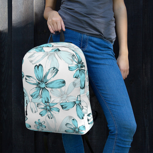 Blue Flowers Backpack