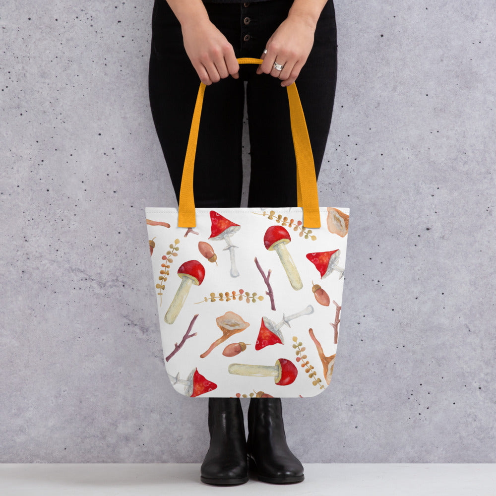 Toadstool Mushroom Tote bag