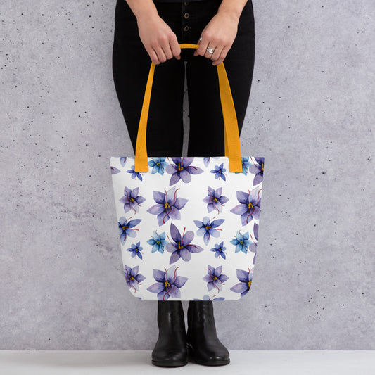 Purple Flowers Tote bag