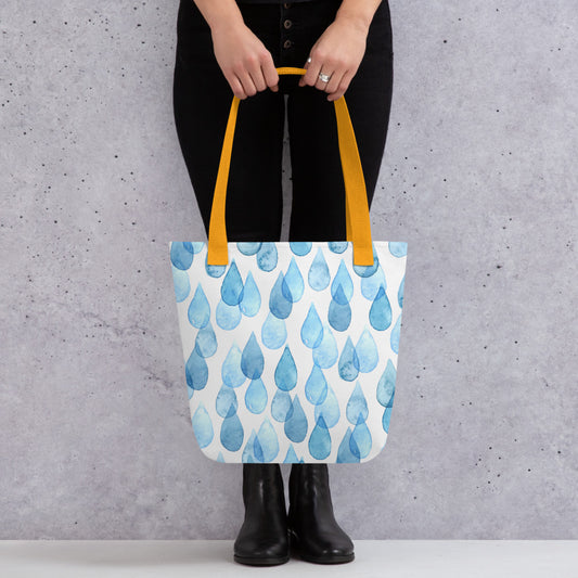 Raindrops Tote bag