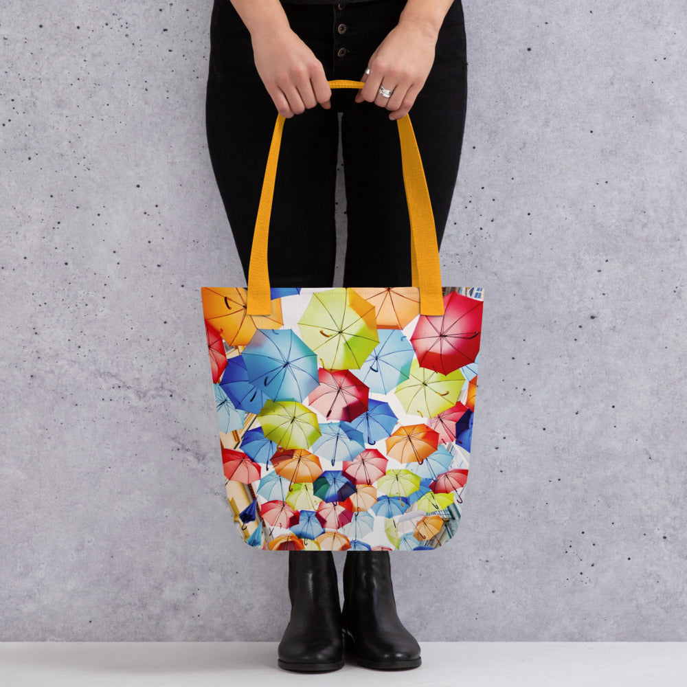 Street Umbrellas Tote bag