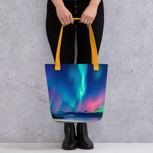 Aurora Northern Lights Tote bag