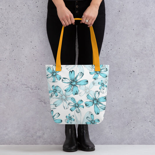 Blue Flowers Tote bag