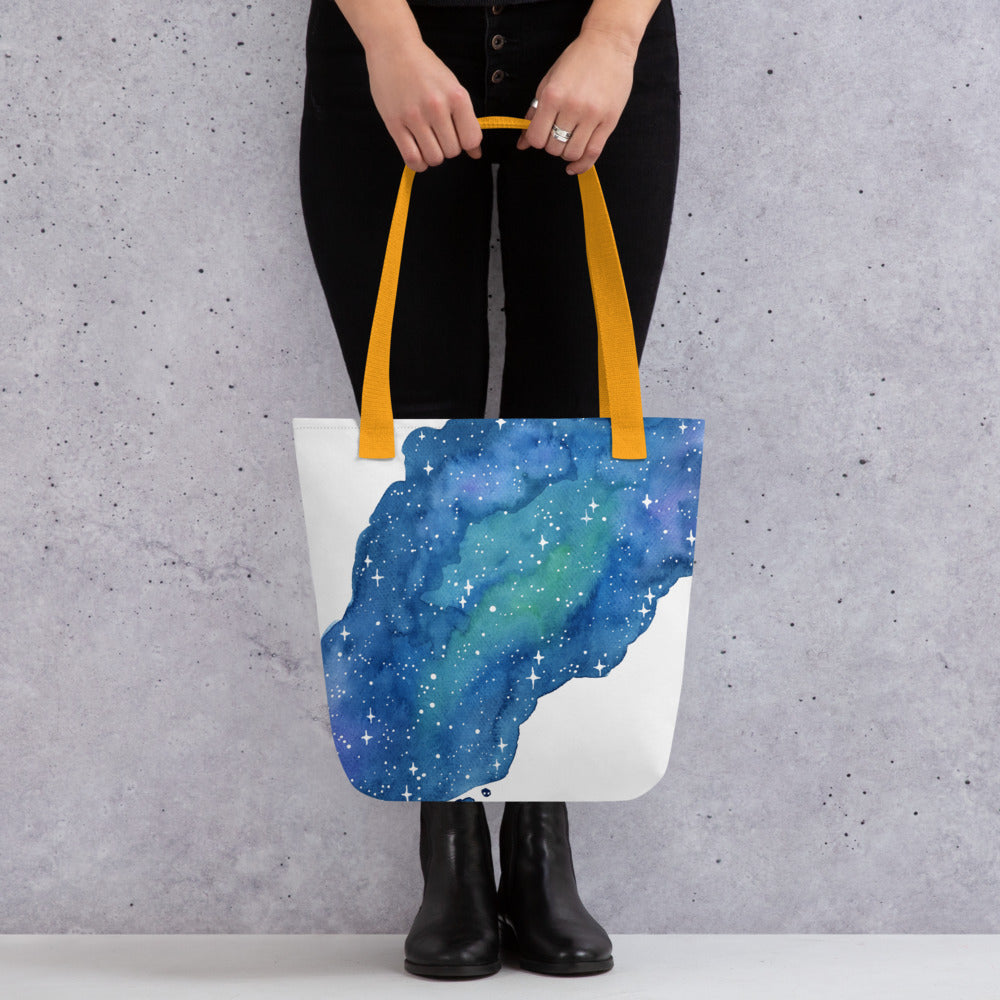 Galaxy Sky Tote bag