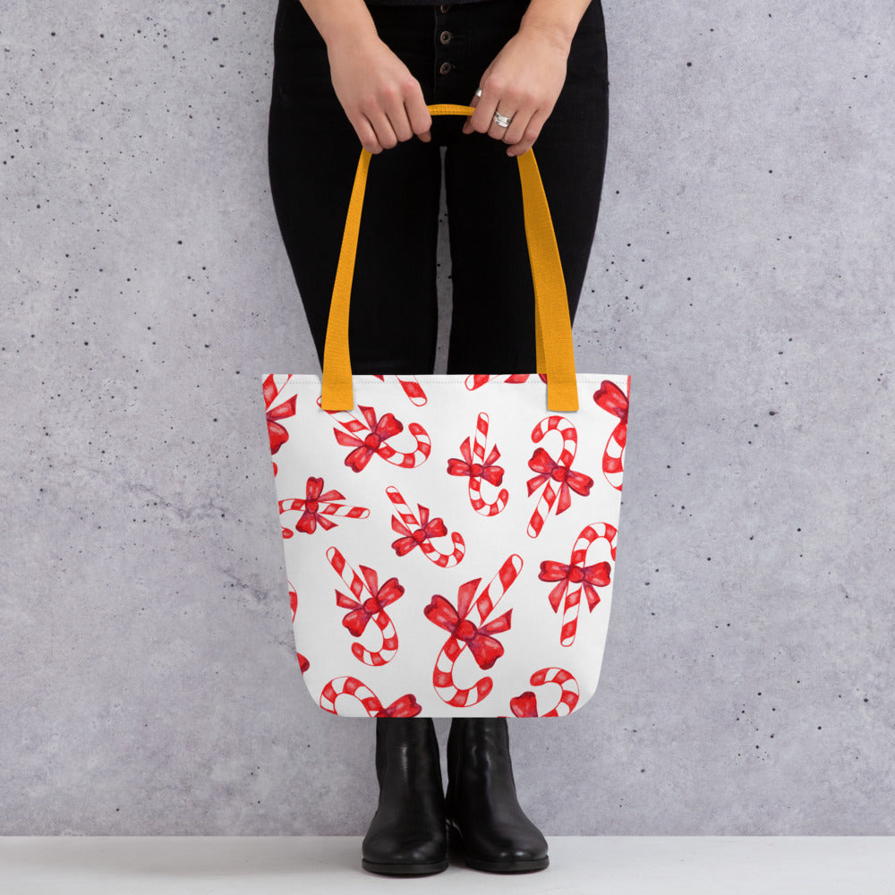 Candy Cane Tote bag