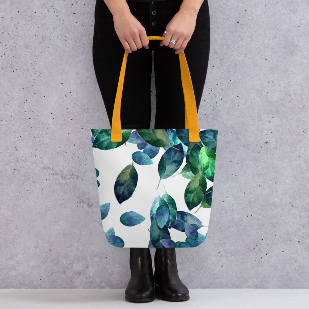 Watercolor Leaves Tote bag