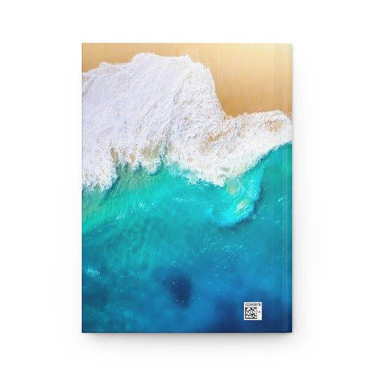 Beach Ocean Notebook Hardcover Journal Matte