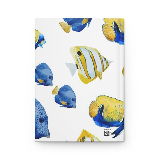 Fish Notebook Hardcover Journal Matte