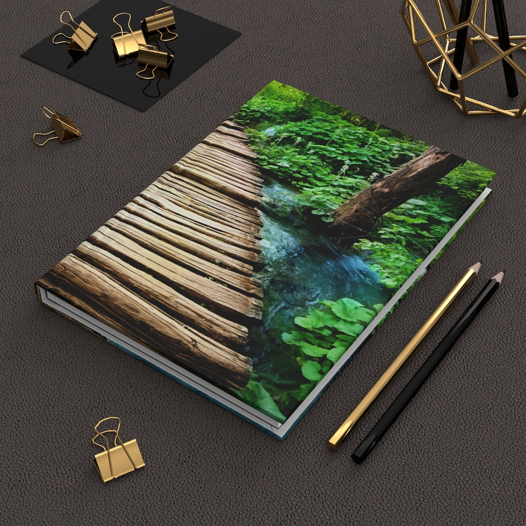 Nature Hiking Notebook Hardcover Journal Matte