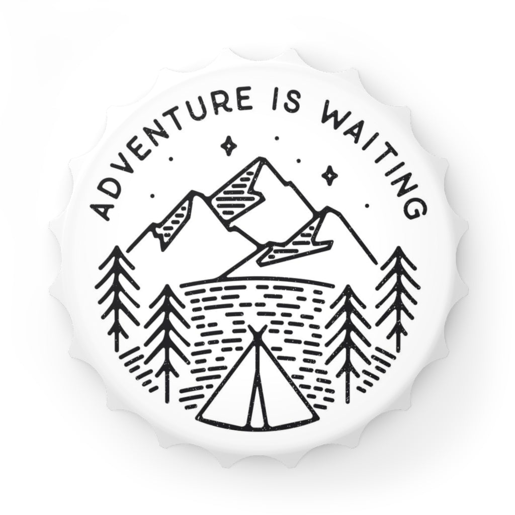 Adventure is Waiting Bottle Opener