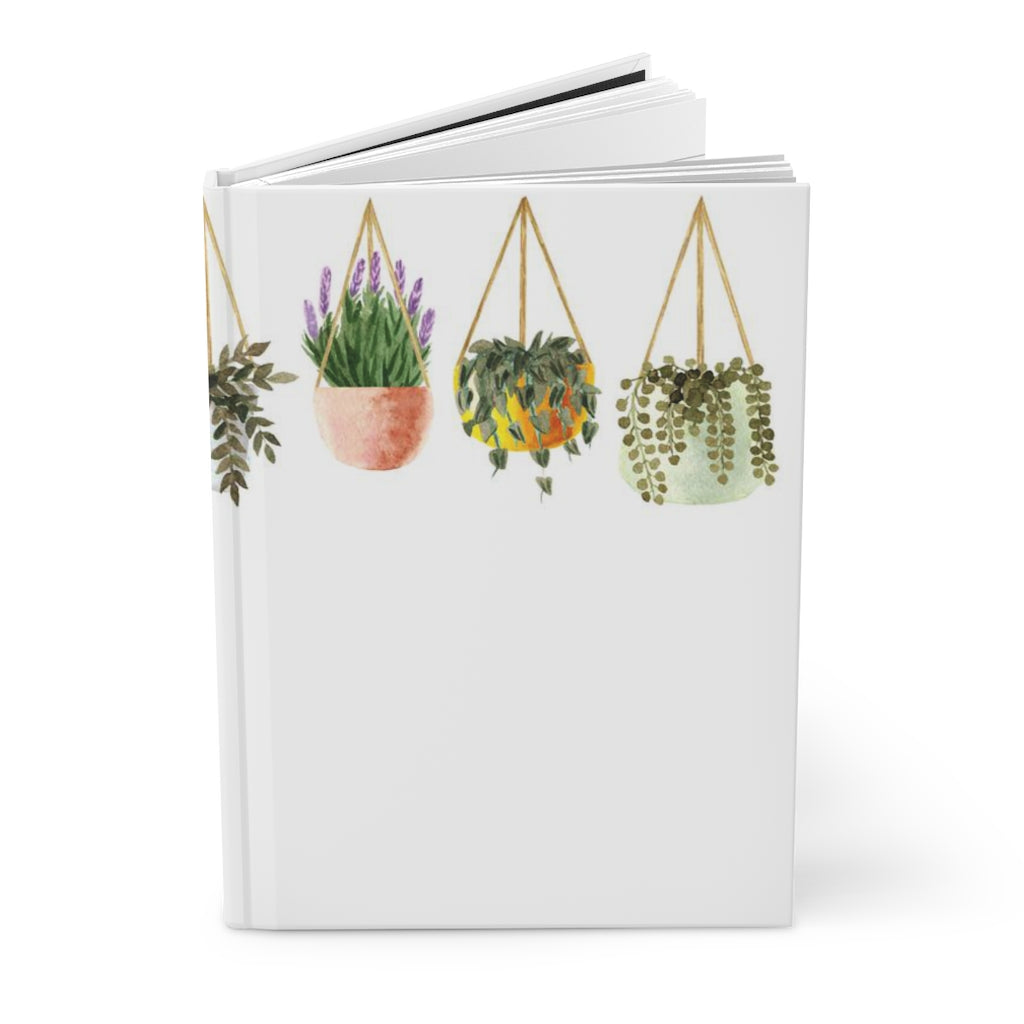 Hanging Plants Hardcover Journal Matte