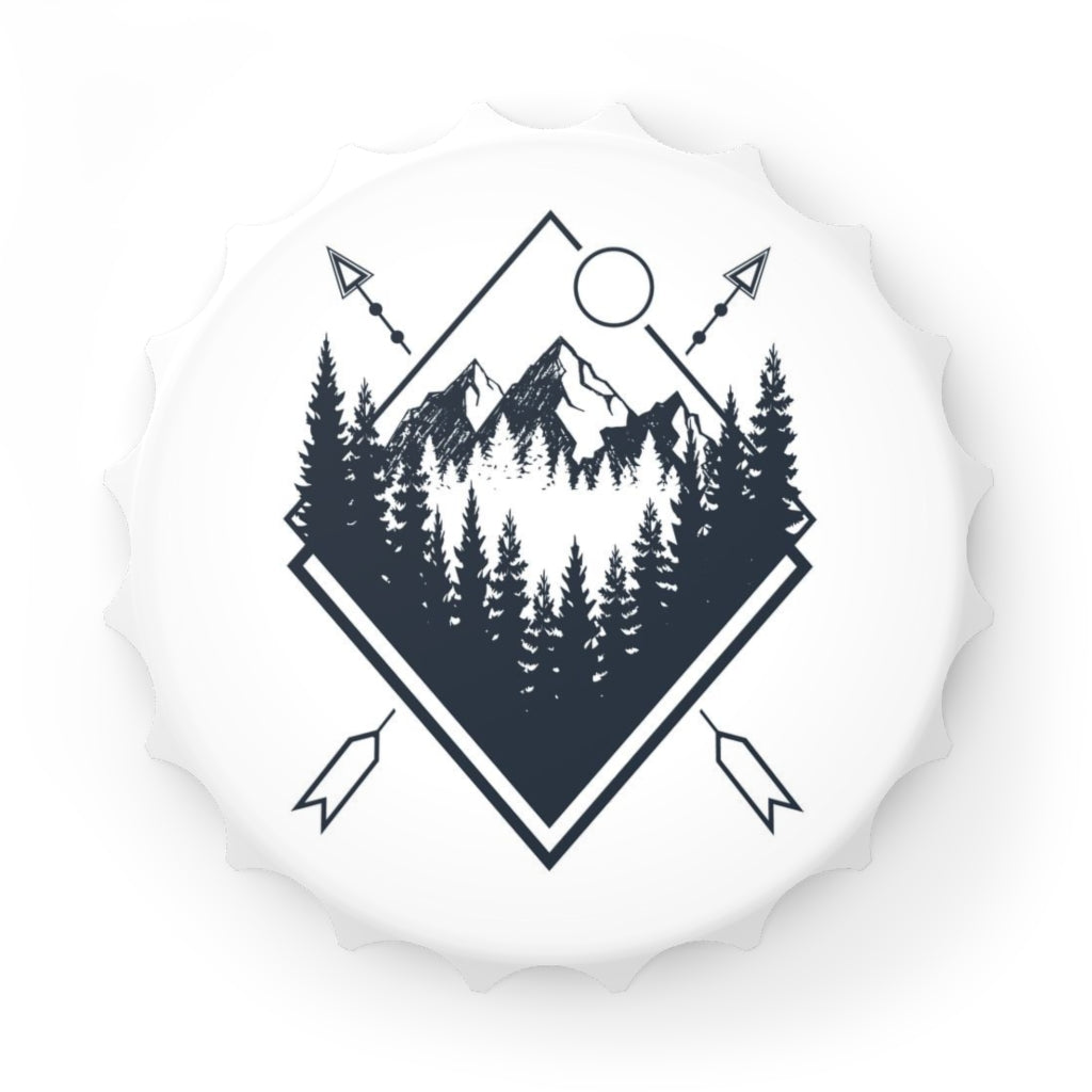 PNW Mountains Bottle Opener