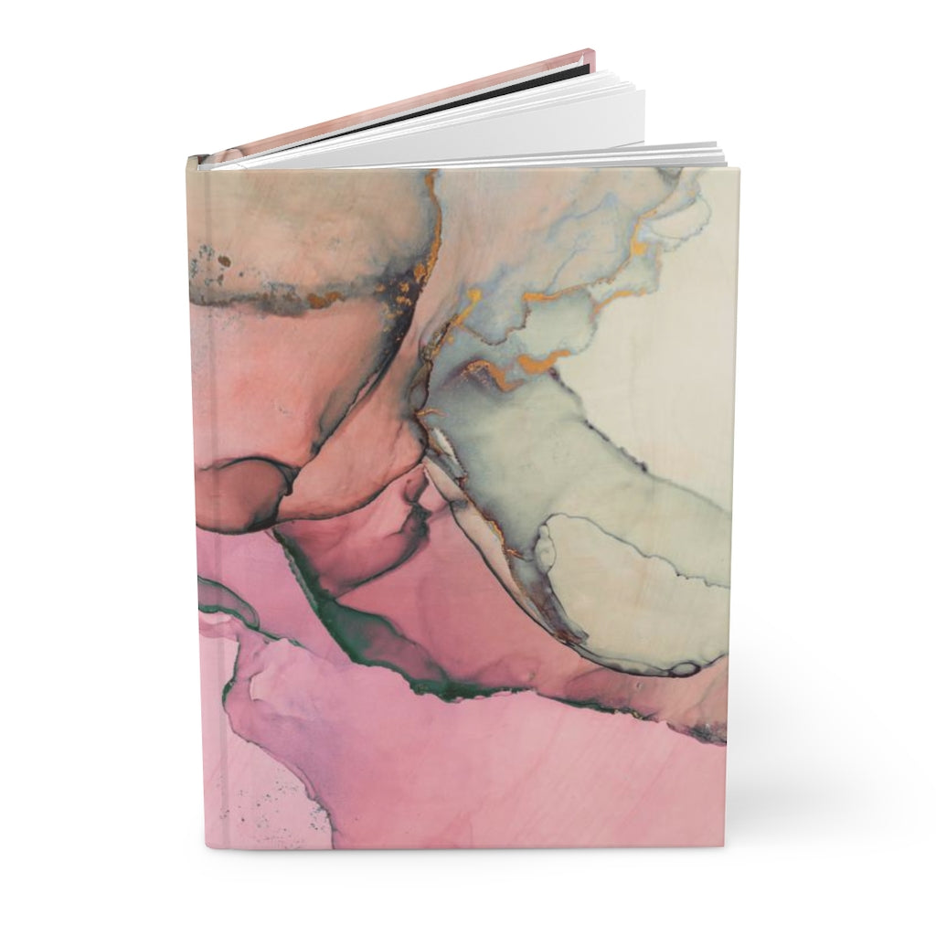 Red Watercolor Hardcover Journal Matte