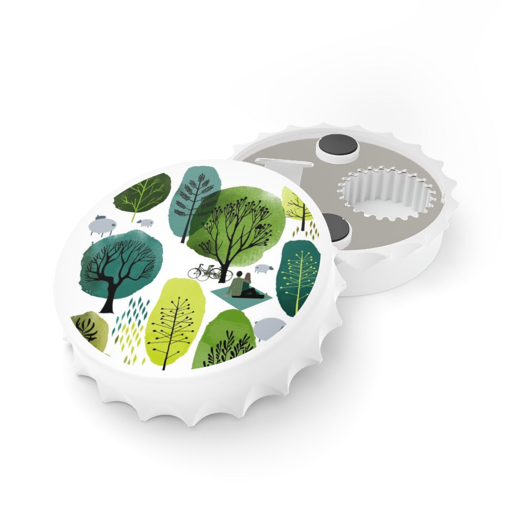 Green Trees Picnic Bottle Opener