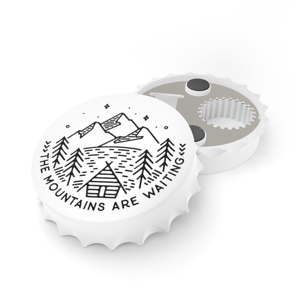 Mountains Are Waiting Bottle Opener