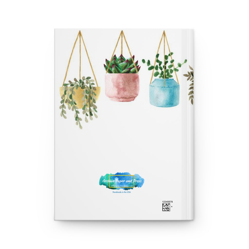 Hanging Plants Hardcover Journal Matte