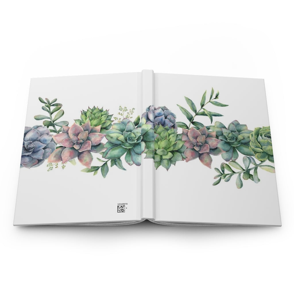 Succulent Hardcover Journal Matte