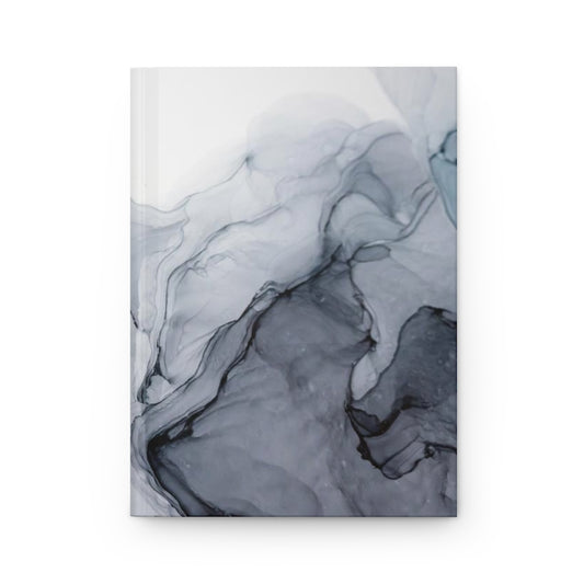 Grey Watercolor Hardcover Journal Matte