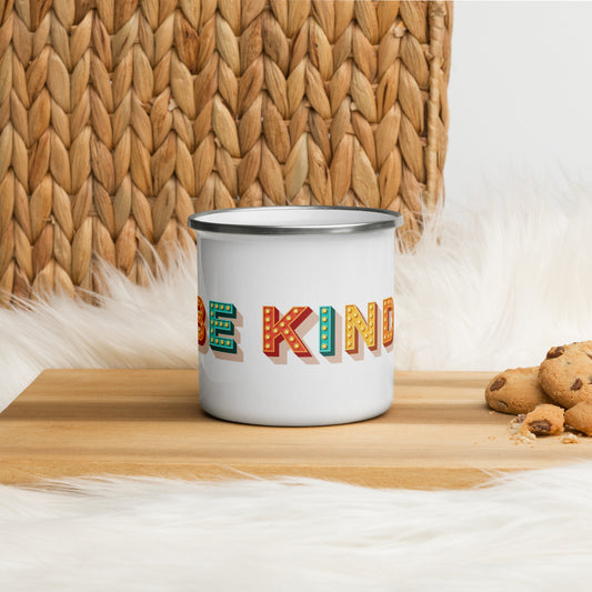 Be Kind Enamel Mug