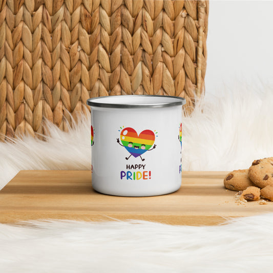 Happy Pride Enamel Mug