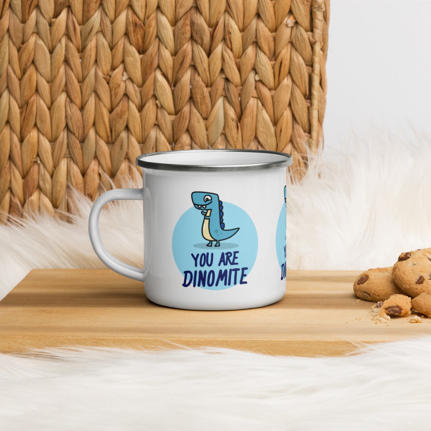 You Are Dinomite Enamel Mug