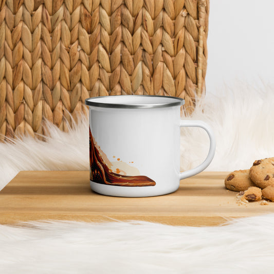 Bassett Hound Enamel Mug