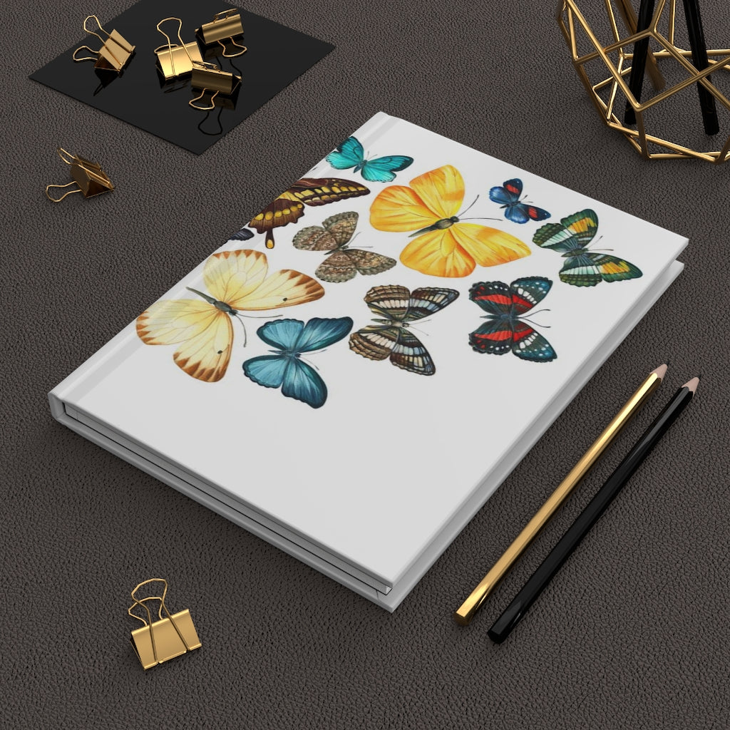 Butterfly Hardcover Journal Matte