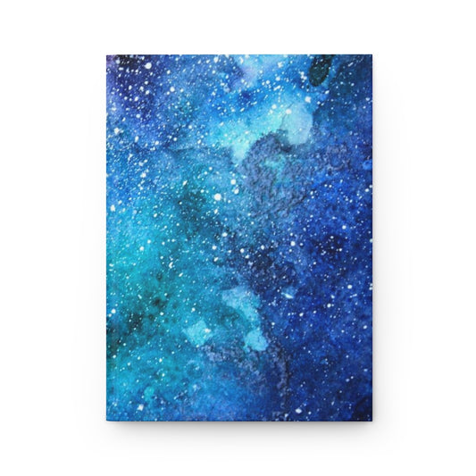 Watercolor Galaxy Notebook Hardcover Journal Matte