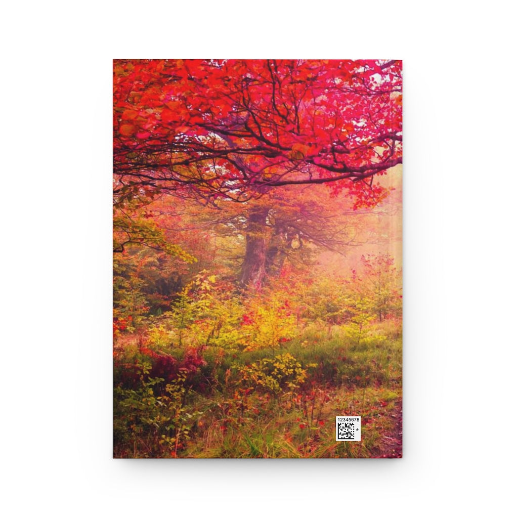 Fall Tree Notebook Hardcover Journal Matte