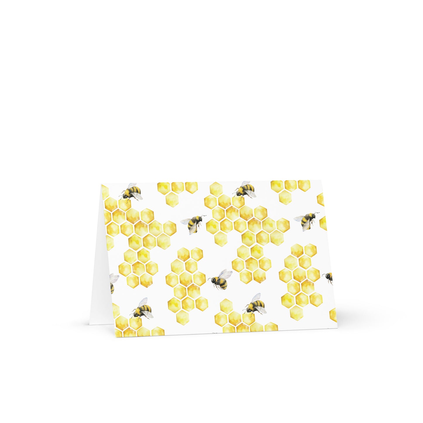 honeycomb Bee Greeting card