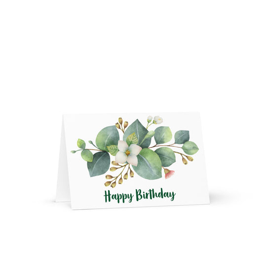 Florals Happy Birthday Greeting card