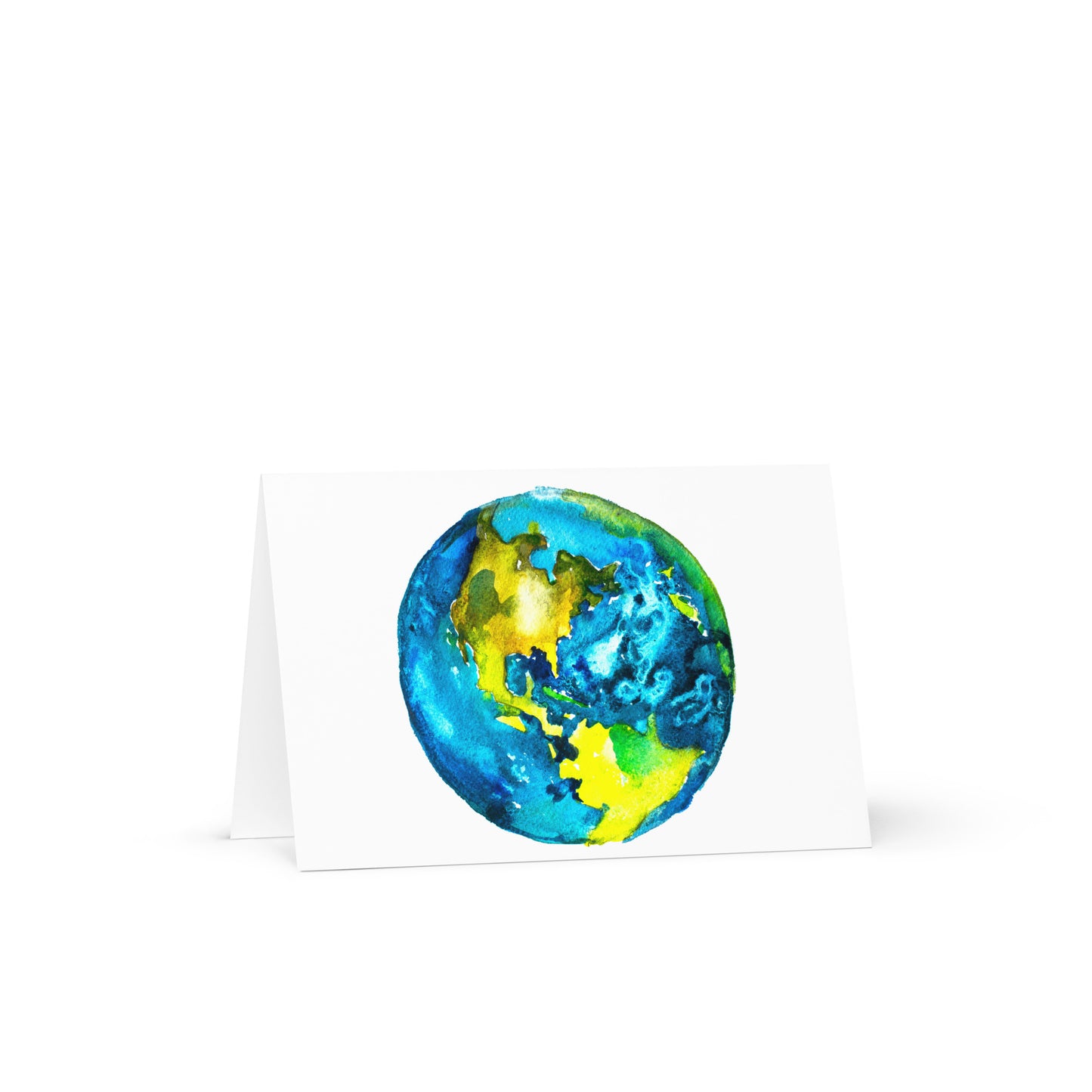 Earth Day Greeting card - 4in x 6in - card with envelope - stationery - cute cards - quality cards - gift