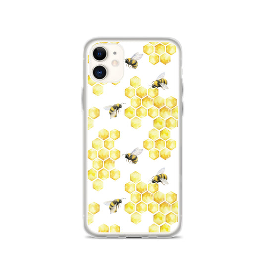 Honeycomb Bee iPhone Case