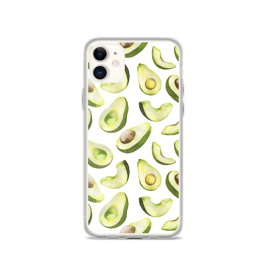 Cute Avocado iPhone Case