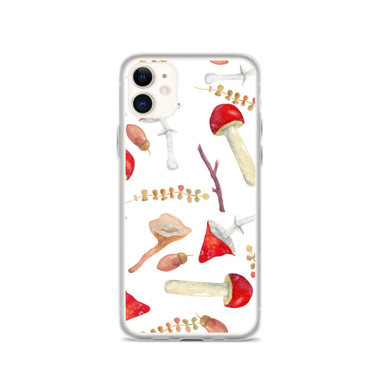 Mushrooms Toadstools iPhone Case