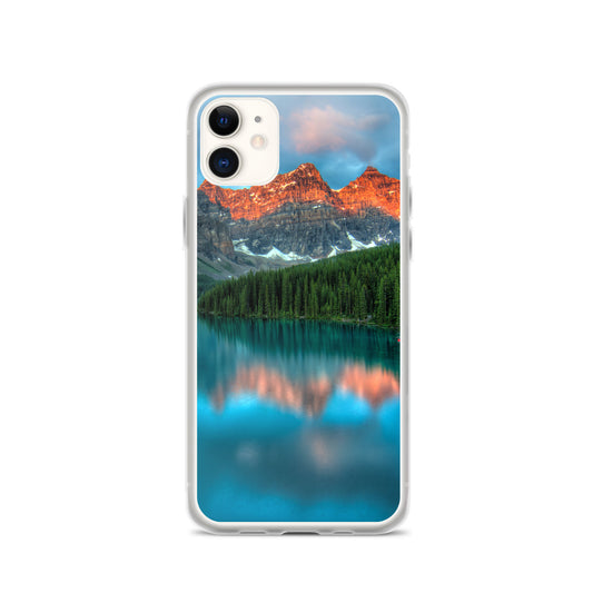 Mountains Lake Photo iPhone Case