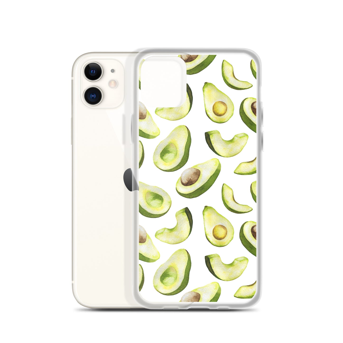 Cute Avocado iPhone Case