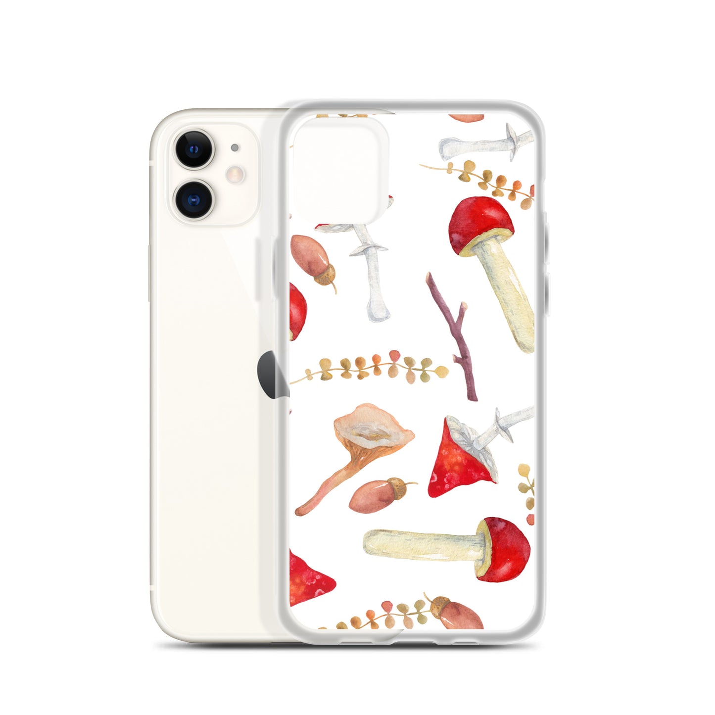 Mushrooms Toadstools iPhone Case