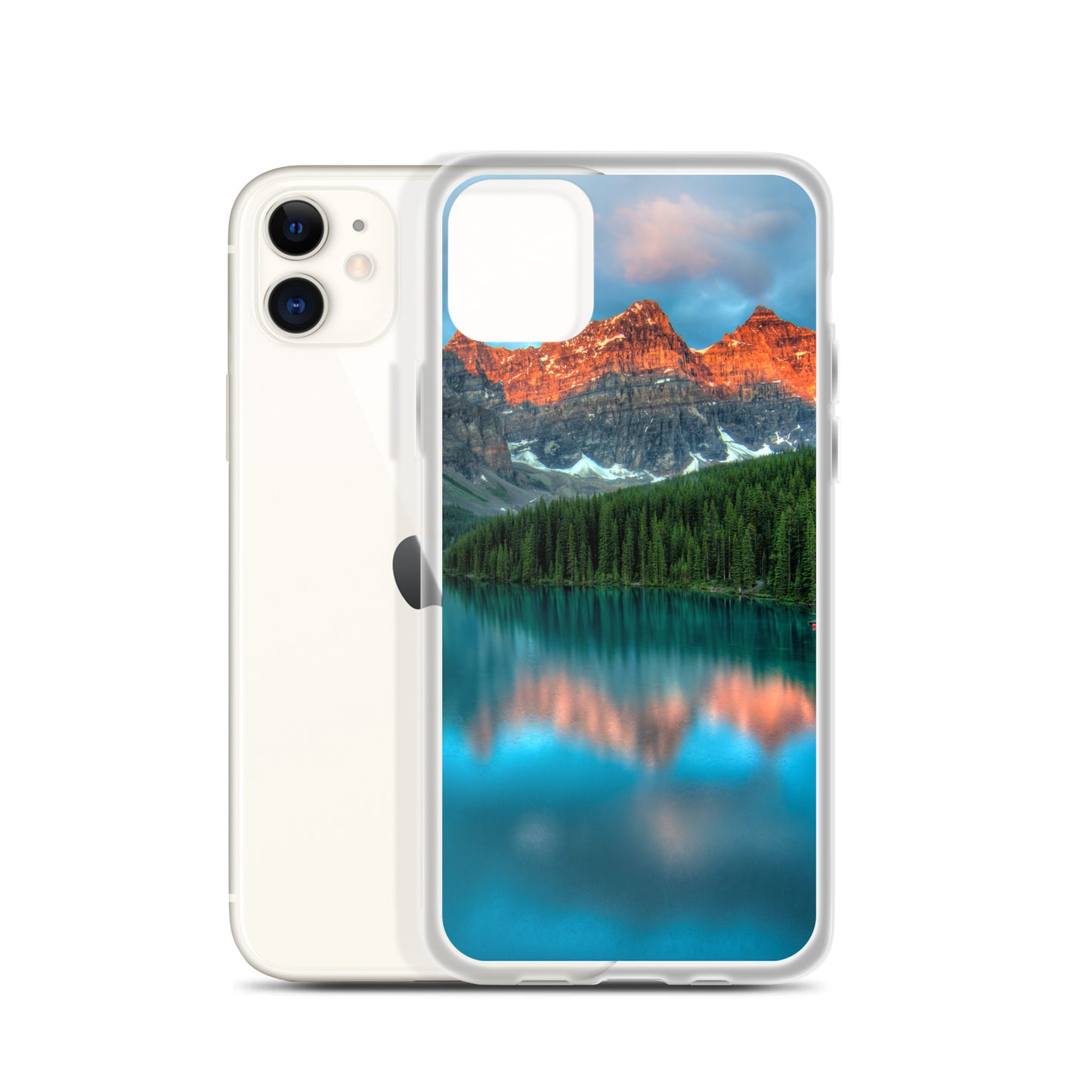 Mountains Lake Photo iPhone Case