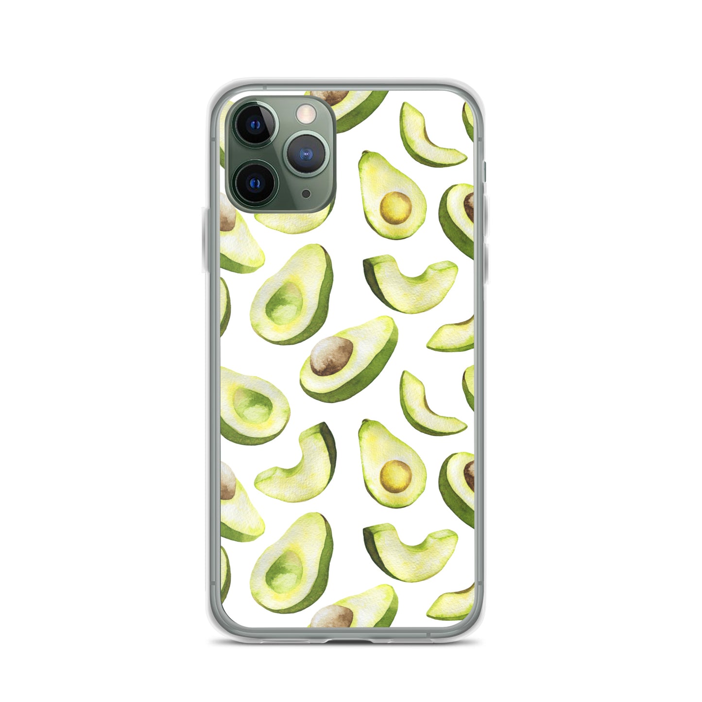 Cute Avocado iPhone Case