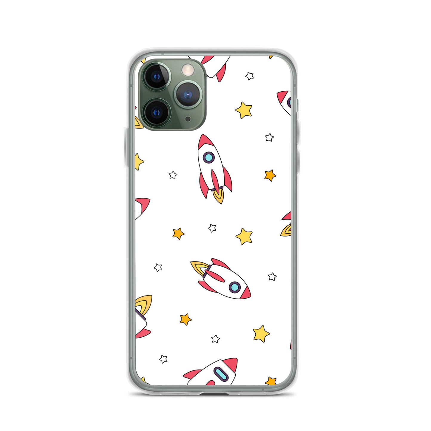 Spaceship Rockets iPhone Case