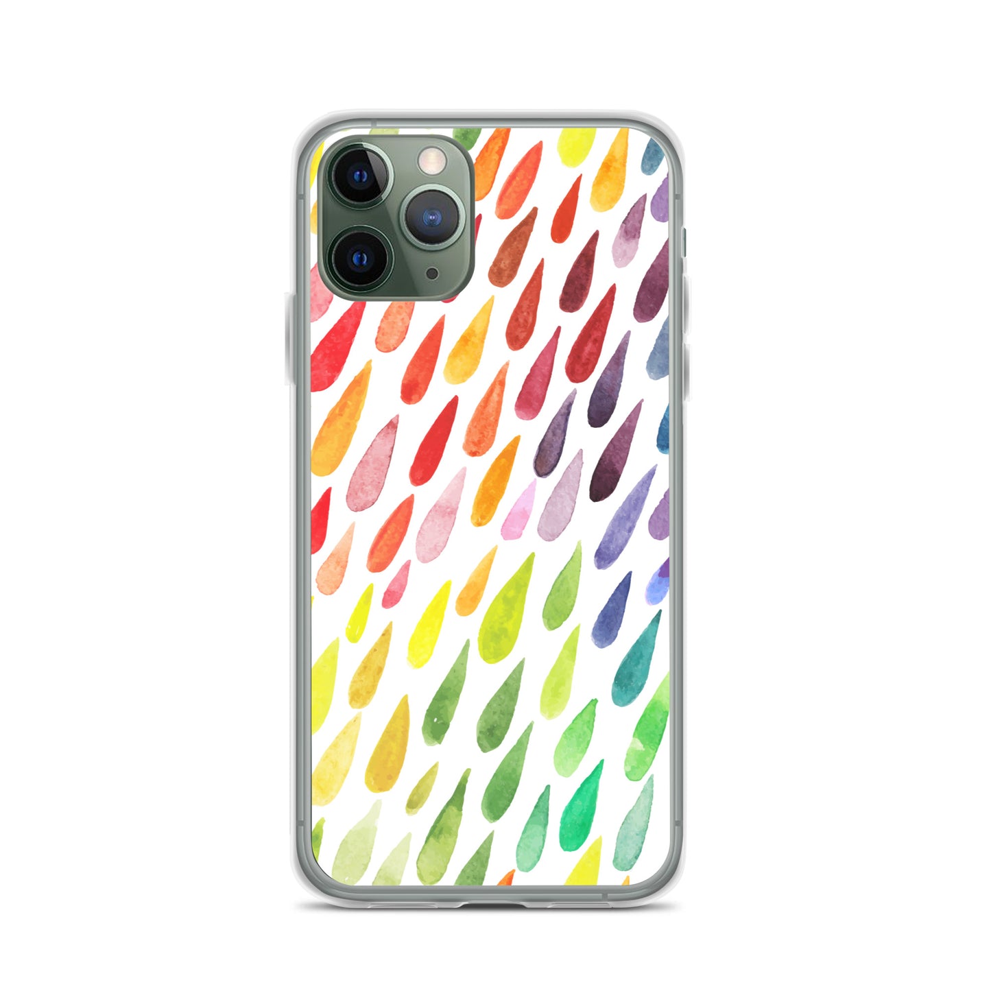 Colorful Raindrops iPhone Case