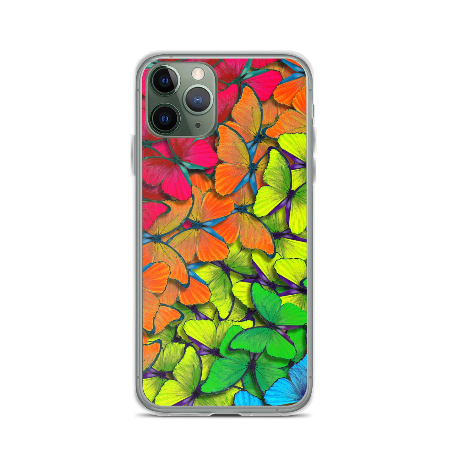 Rainbow Butterflies iPhone Case