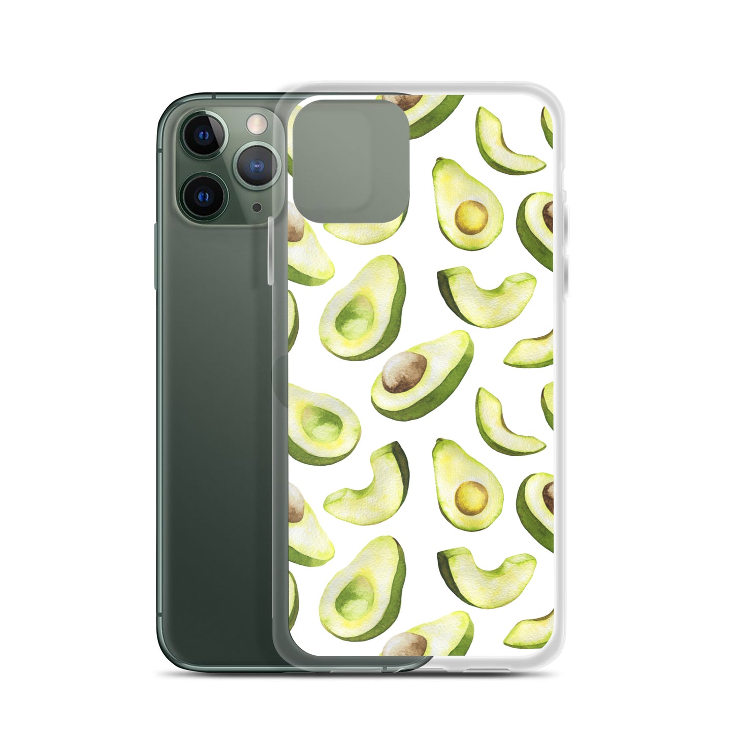 Cute Avocado iPhone Case