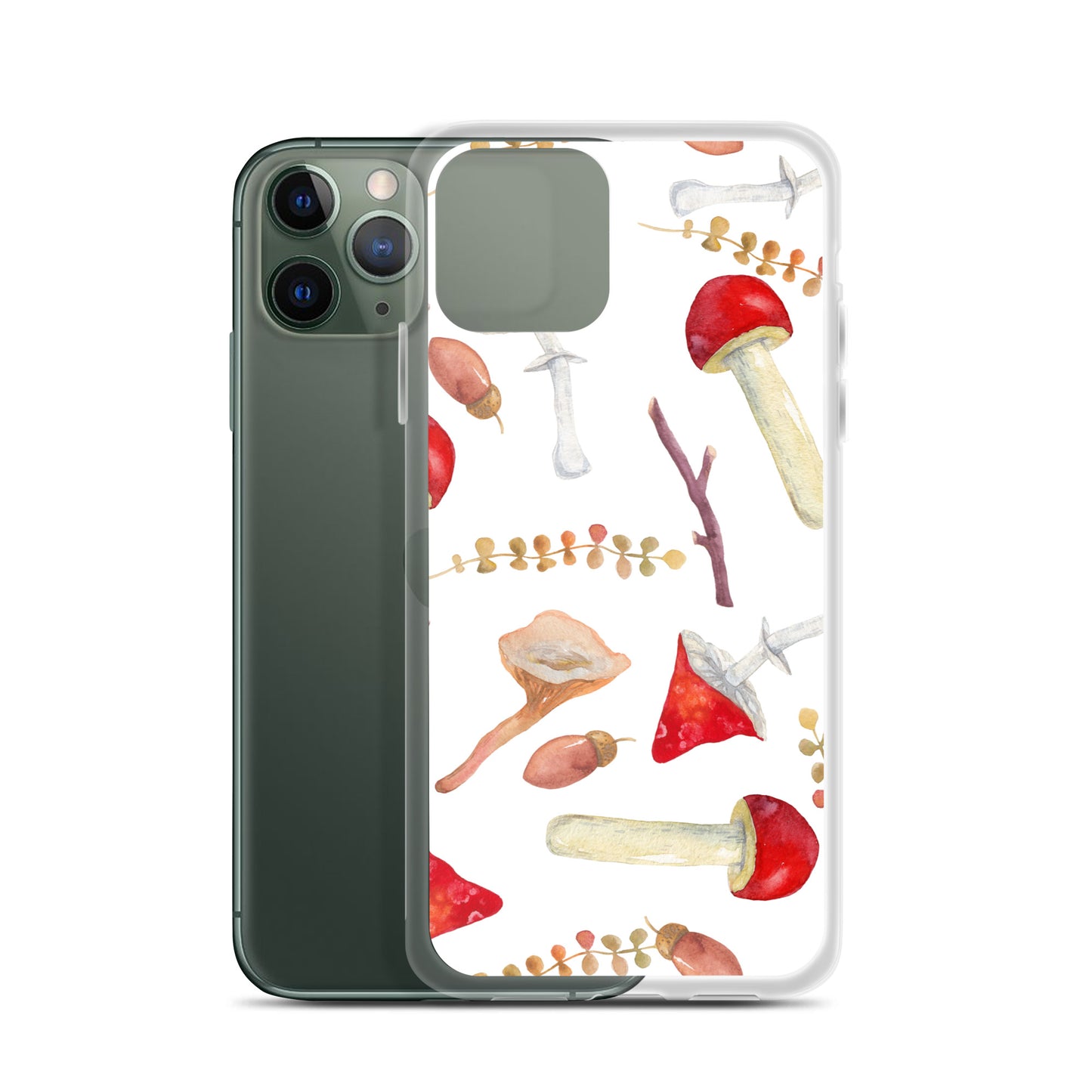 Mushrooms Toadstools iPhone Case