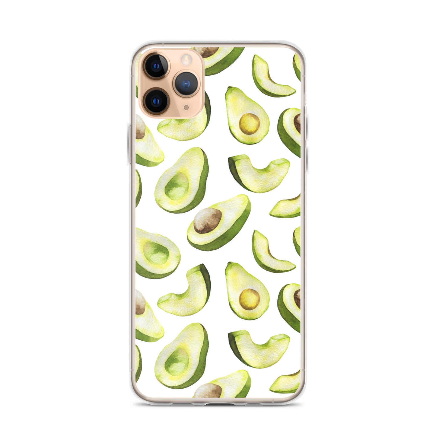 Cute Avocado iPhone Case