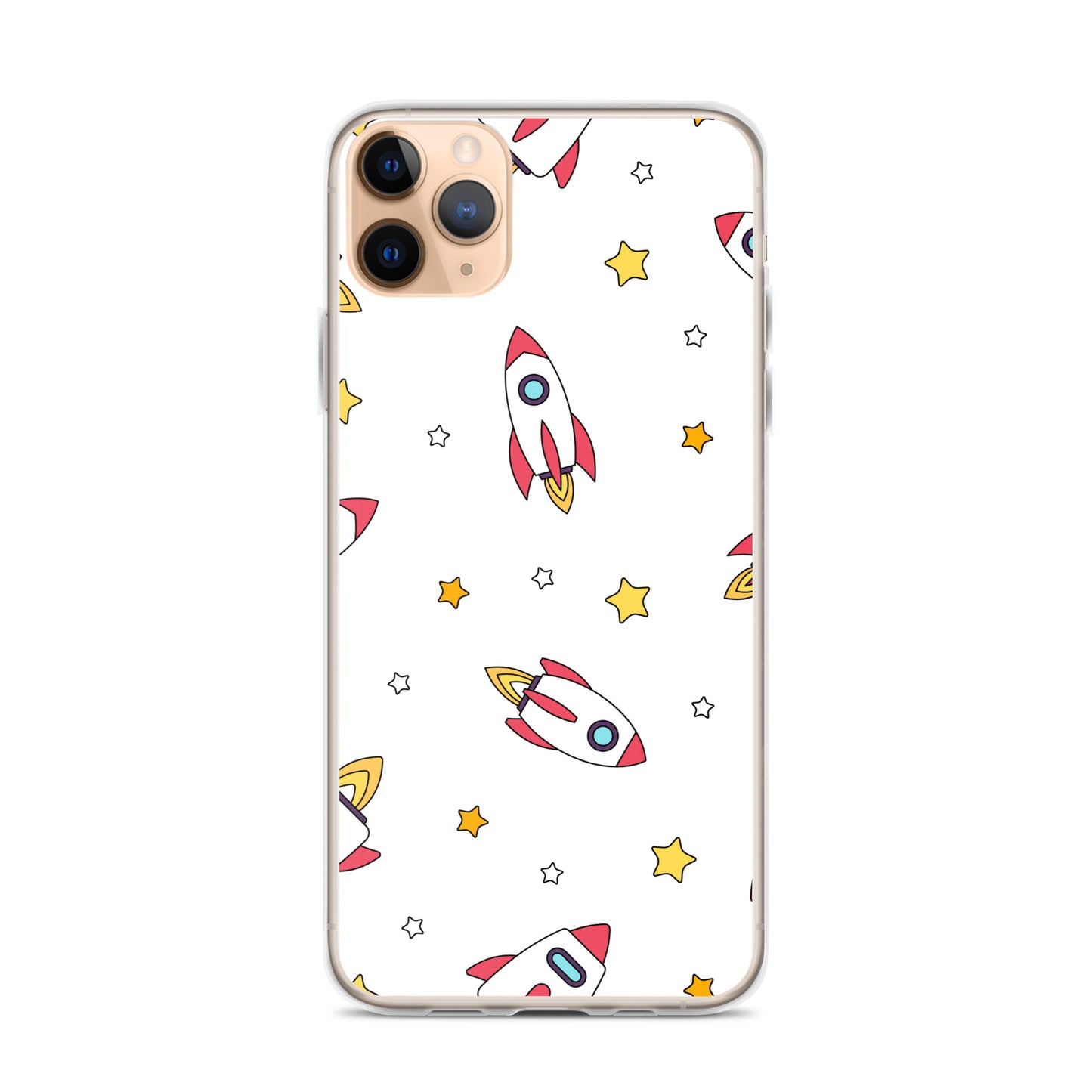 Spaceship Rockets iPhone Case