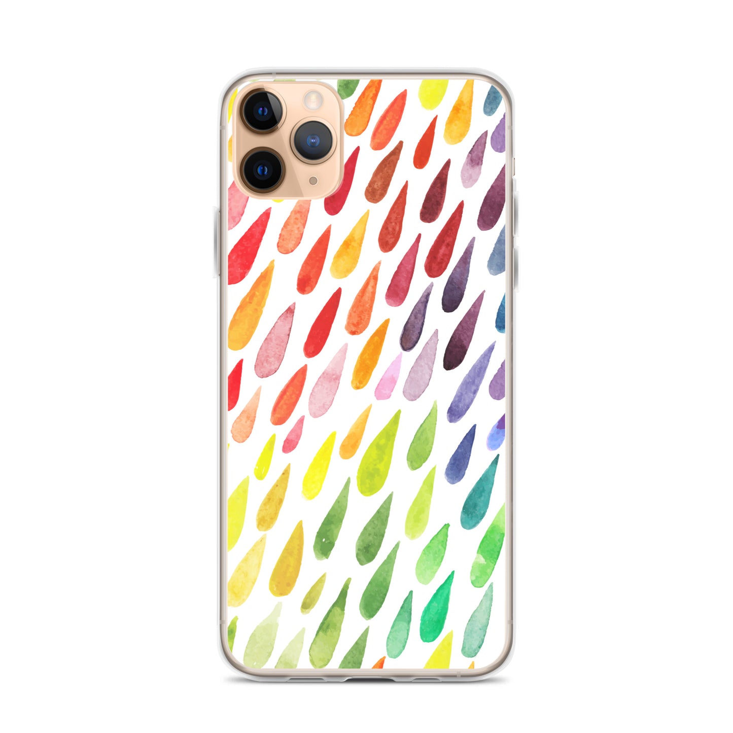 Colorful Raindrops iPhone Case