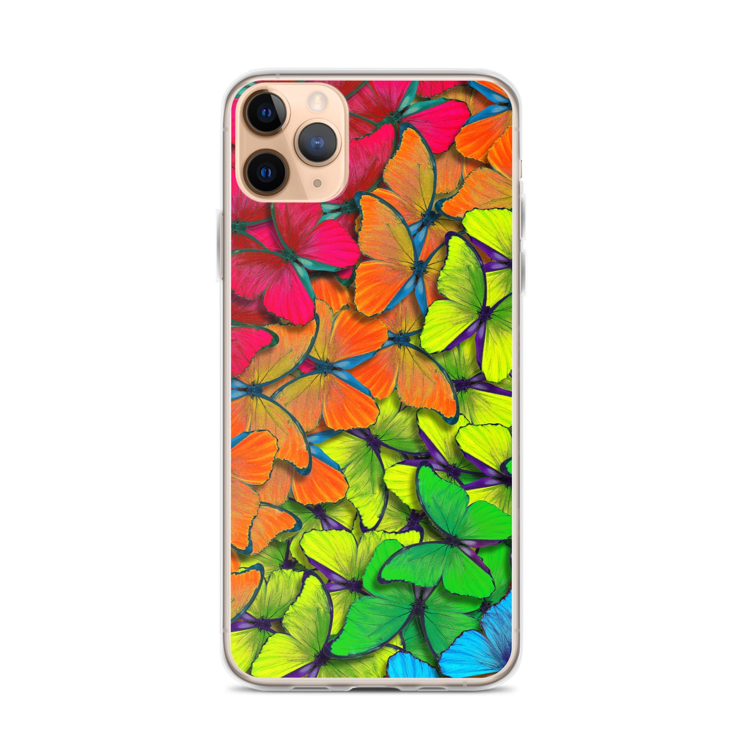 Rainbow Butterflies iPhone Case